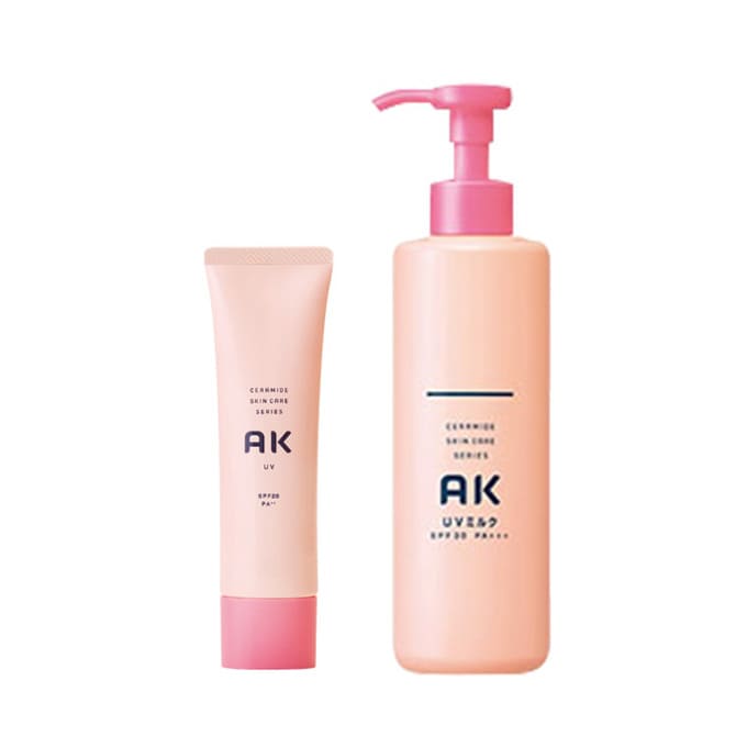 【5％OFF】【ロゼットAKサンプルセット付】ロゼット AK UV 50g × AK UVミルク 250ml セット